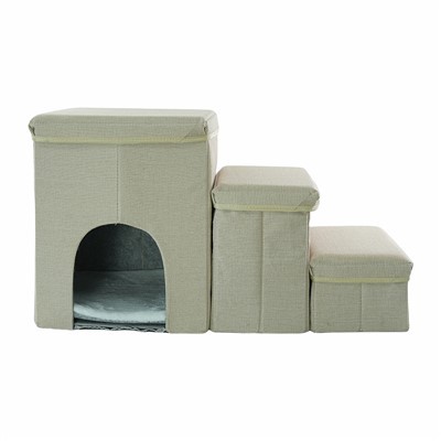 लकड़ी की बिल्ली सीढ़ी